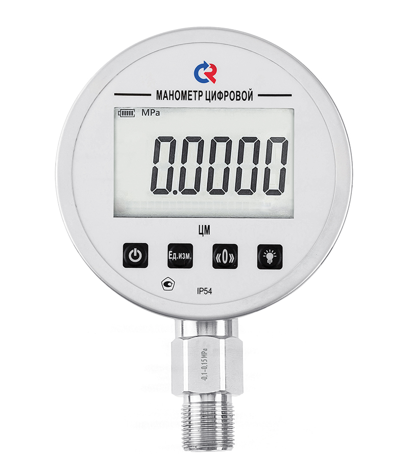 Манометр ЦМ-И-521ТЭКП(0-0,1MPa)M20x1,5.0,25.24В — изображение 4