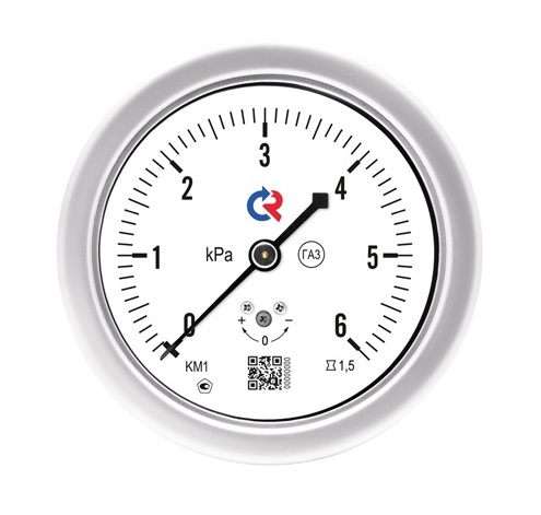 Манометр КМ-22Т(0-2,5kPa)G1/2.1,5 — изображение 3