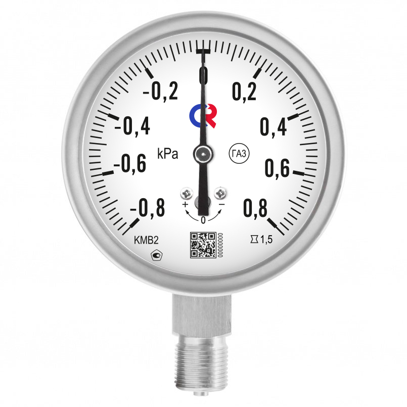 Манометр КМВ-32Р(-8-8kPa)G1/2.1,5.IP65.Кс — изображение 2