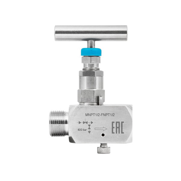 нерж Китай Одновентильный игольчатый клапан SS-V4 до 40 МПа