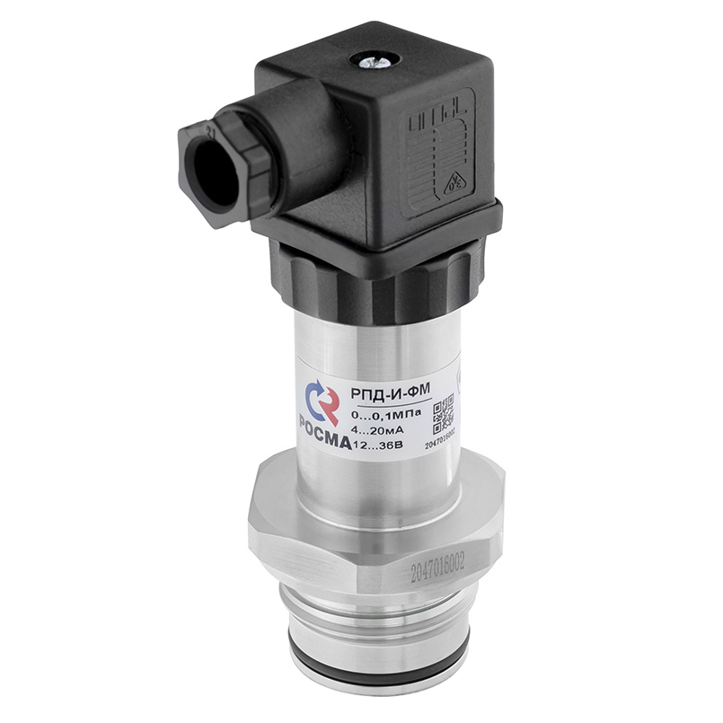 Датчик РПД-ИВ-ФМ(-0,1-0,9MPa)(4-20мА)G1/2.0,5.с11 — изображение 7