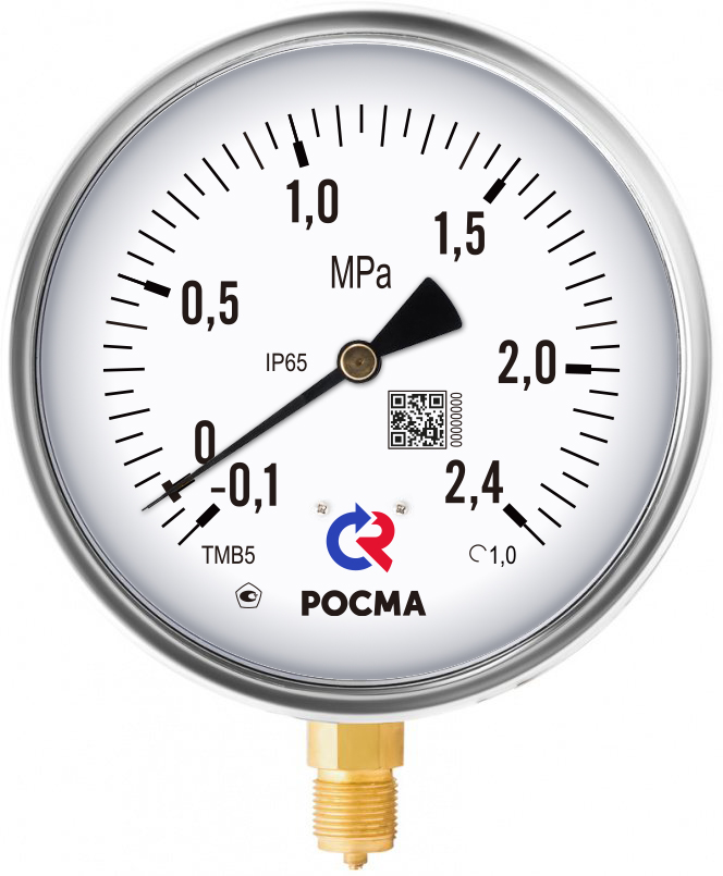 Манометр ТМ-220Р.00(0-4MPa)M12x1,5.2,5 — изображение 4