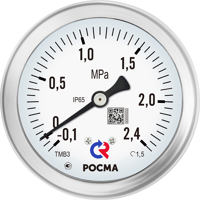 Манометр ТМ-320Р.00(0-100MPa)M12x1,5.1,5 — изображение 3