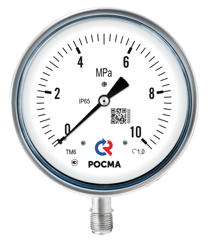 Манометр ТМ-621Р.00(0-1MPa)G1/2.1,0.(Корпус 160мм) — изображение 6