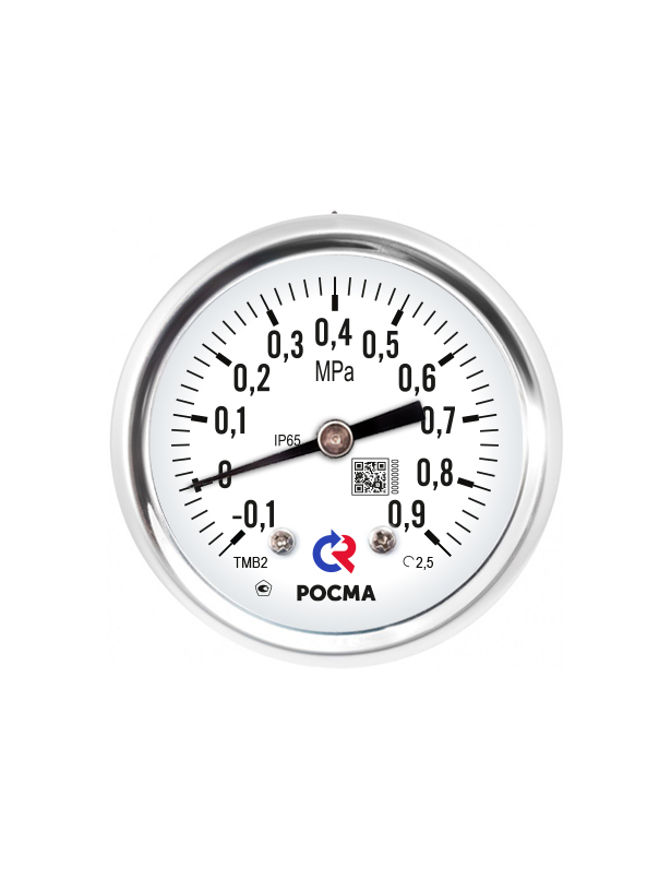 Манометр ТМ-621Р.00(0-6MPa)/(-30-+10°C)M20x1,5.1,0.NH3.Двойная шкала — изображение 3